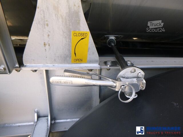 резервоар Van Hool Food tank inox 28.5 m3 / 3 comp
