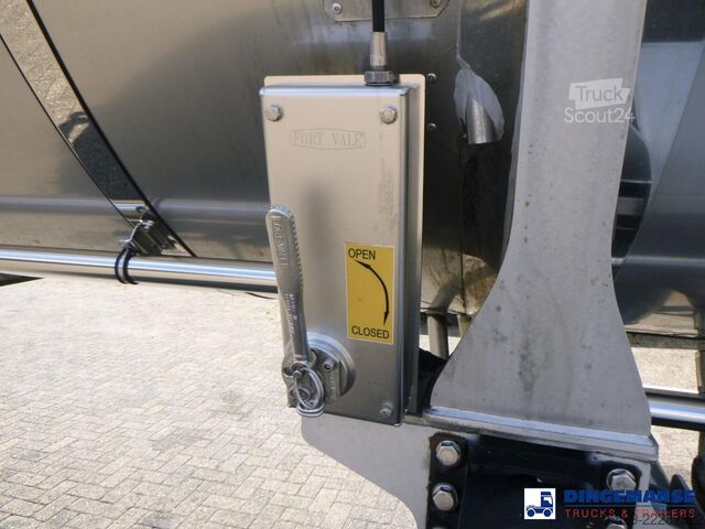 резервоар Van Hool Food tank inox 28.5 m3 / 3 comp