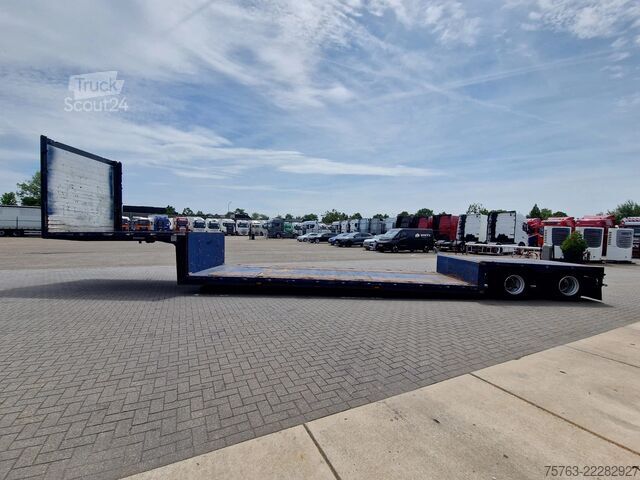 Tieflader Meusburger MPG-2 Lowloader / Tieflader - 2x steering axle ...