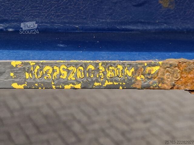 Tieflader Meusburger MPG-2 Lowloader / Tieflader - 2x steering axle ...