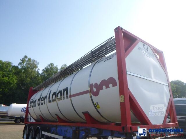 танк контейнер Holvrieka Food tank container inox 30.7 m3 / 1 comp / 30 ft