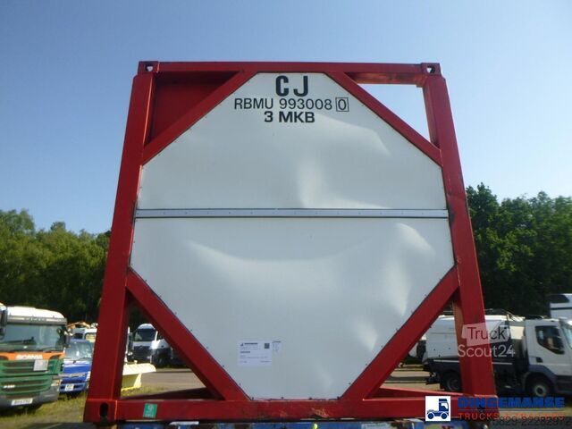 танк контейнер Holvrieka Food tank container inox 30.7 m3 / 1 comp / 30 ft