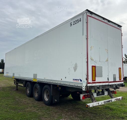 Box semitrailer SCHMITZ CARGOBULL SKO24 / Trockenkoffer / Railway / Huckepack