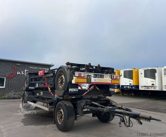 Напівпричіп зі змінним шасі KRONE 2 x AZ 18 / Lafette / BPW / Standard