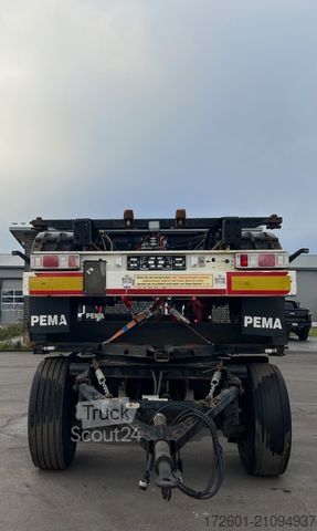 Напівпричіп зі змінним шасі KRONE 2 x AZ 18 / Lafette / BPW / Standard