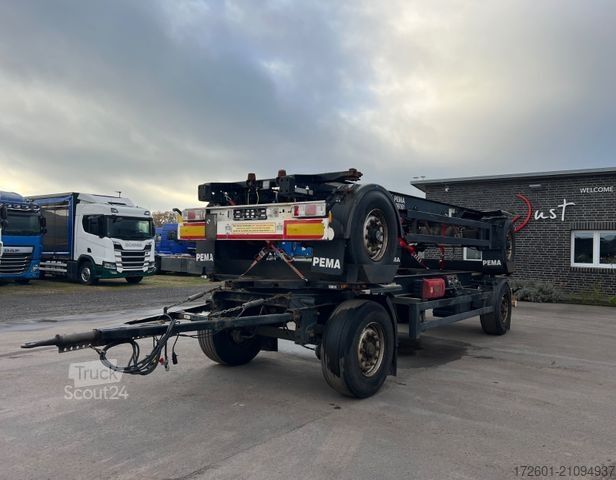 Напівпричіп зі змінним шасі KRONE 2 x AZ 18 / Lafette / BPW / Standard