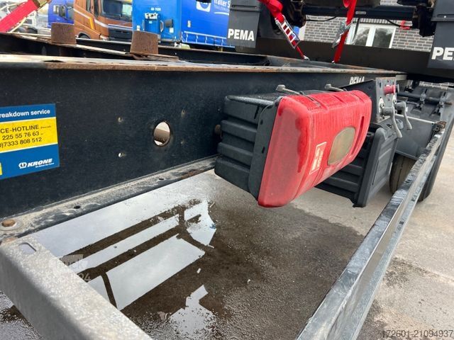 Напівпричіп зі змінним шасі KRONE 2 x AZ 18 / Lafette / BPW / Standard