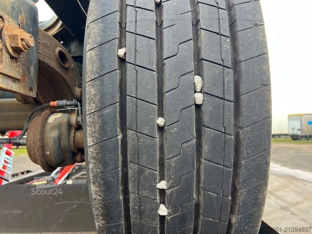 Напівпричіп зі змінним шасі KRONE 2 x AZ 18 / Lafette / BPW / Standard