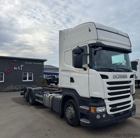 Lastbil med utbytbar kaross SCANIA R450 Topline / Euro 6 / Retarder