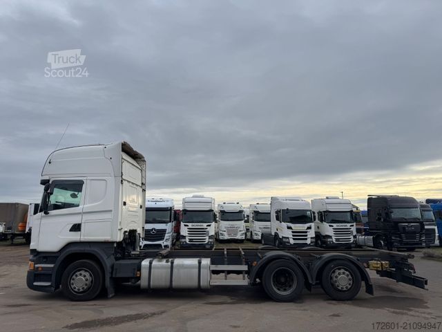 Lastbil med utbytbar kaross SCANIA R450 Topline / Euro 6 / Retarder