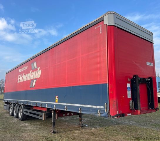 Auflieger mit Pritsche & Plane KÖGEL SN24 / XL Certifikat / Edscha / Plane