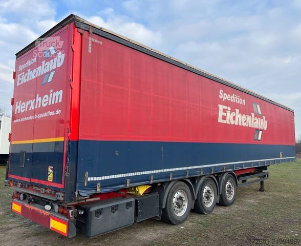 Auflieger mit Pritsche & Plane KÖGEL SN24 / XL Certifikat / Edscha / Plane