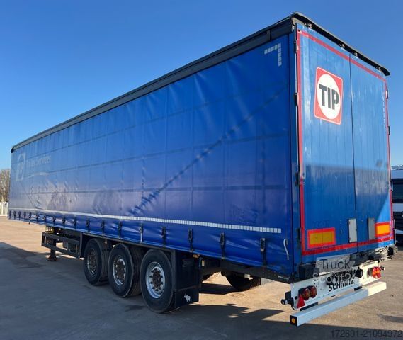 Open semitrailer with tarp SCHMITZ CARGOBULL S01/ XL-Code /Standard / Edscha / Plane / Rungen