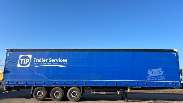 Open semitrailer with tarp SCHMITZ CARGOBULL S01/ XL-Code /Standard / Edscha / Plane / Rungen
