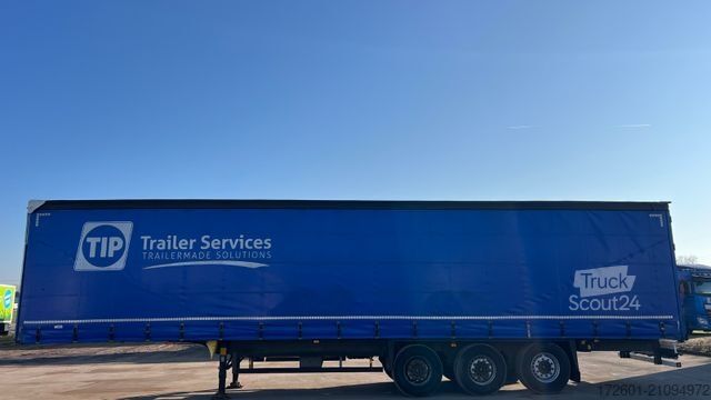 Open semitrailer with tarp SCHMITZ CARGOBULL S01/ XL-Code /Standard / Edscha / Plane / Rungen