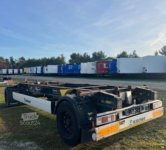 Напівпричіп зі змінним шасі KRONE AZ 18 / Lafette / BPW / 19,5 Zoll Maxi
