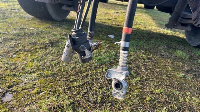 Напівпричіп зі змінним шасі KRONE AZ 18 / Lafette / BPW / 19,5 Zoll Maxi