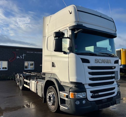 Lastbil med utbytbar kaross SCANIA R450 Topline / Euro 6 / Retarder