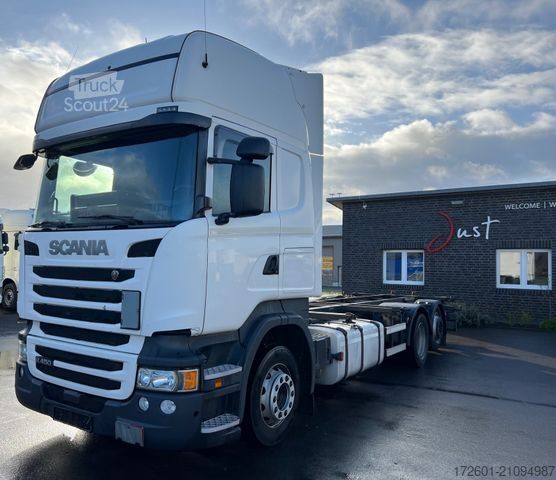 Lastbil med utbytbar kaross SCANIA R450 Topline / Euro 6 / Retarder