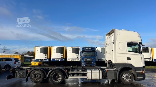Lastbil med utbytbar kaross SCANIA R450 Topline / Euro 6 / Retarder
