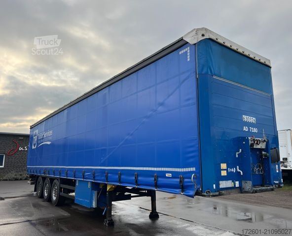 Open semitrailer with tarp SCHMITZ CARGOBULL S01/ XL-Code /Standard / Edscha / Plane / LBW