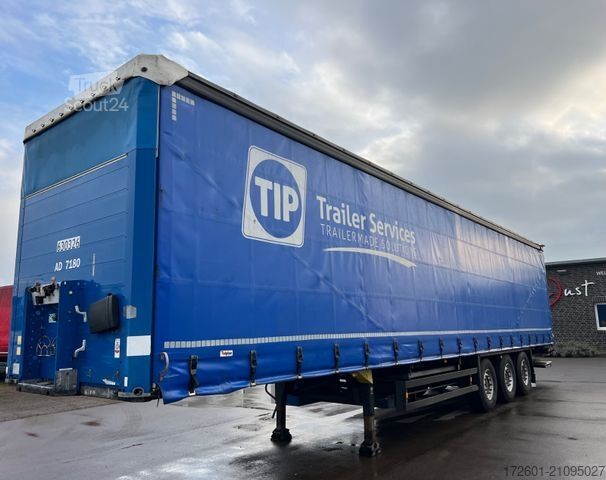 Open semitrailer with tarp SCHMITZ CARGOBULL S01/ XL-Code /Standard / Edscha / Plane / LBW