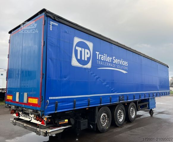 Open semitrailer with tarp SCHMITZ CARGOBULL S01/ XL-Code /Standard / Edscha / Plane / LBW