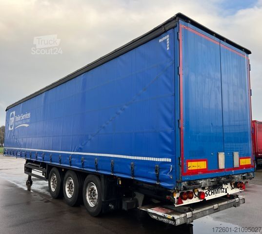 Open semitrailer with tarp SCHMITZ CARGOBULL S01/ XL-Code /Standard / Edscha / Plane / LBW