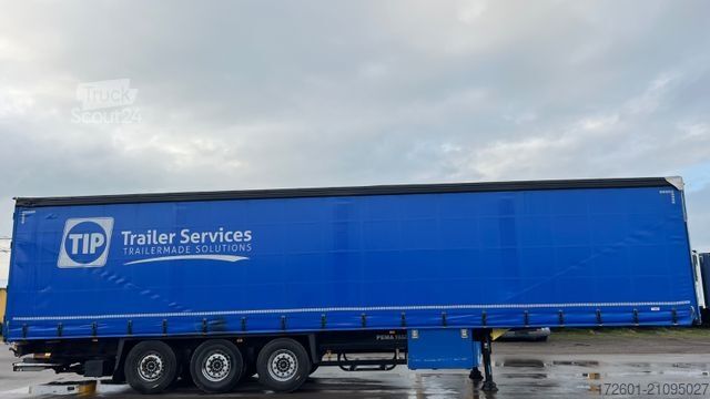 Open semitrailer with tarp SCHMITZ CARGOBULL S01/ XL-Code /Standard / Edscha / Plane / LBW