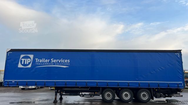 Open semitrailer with tarp SCHMITZ CARGOBULL S01/ XL-Code /Standard / Edscha / Plane / LBW
