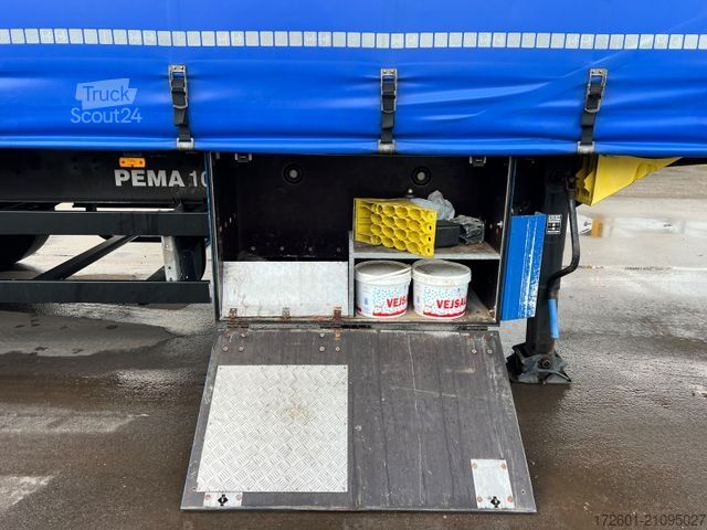 Open semitrailer with tarp SCHMITZ CARGOBULL S01/ XL-Code /Standard / Edscha / Plane / LBW