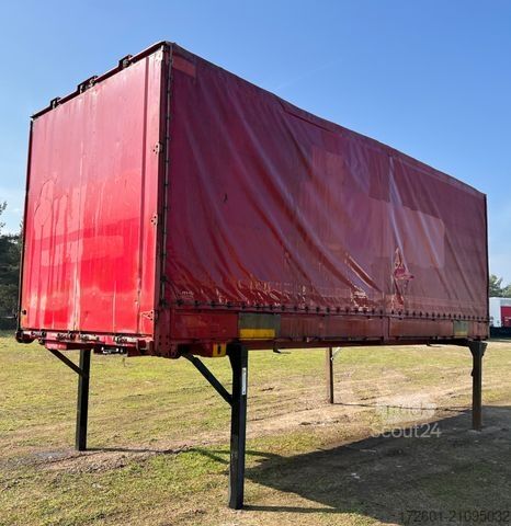 Причіп зі змінним кузовом KRONE Krone WP7,45 / LS4-BW/Bordwand/Edscha/Plan