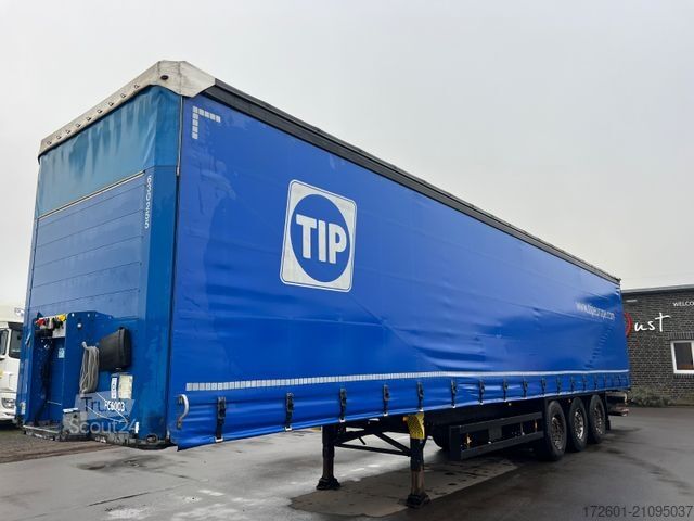 Open semitrailer with tarp SCHMITZ CARGOBULL S01/ XL-Code /Standard / Edscha / Plane / LBW