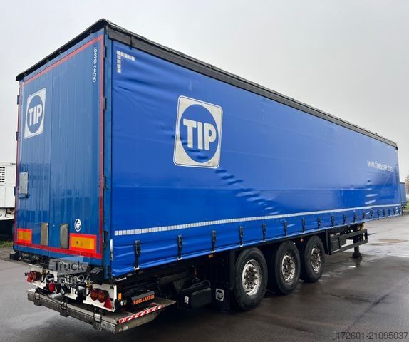 Open semitrailer with tarp SCHMITZ CARGOBULL S01/ XL-Code /Standard / Edscha / Plane / LBW