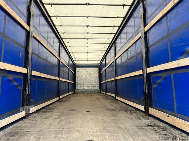 Open semitrailer with tarp SCHMITZ CARGOBULL S01/ XL-Code /Standard / Edscha / Plane / LBW
