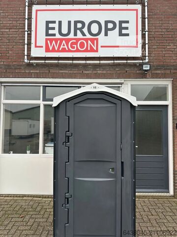 Contenedor de baño GLOBAL Toiletcabine kopen ROZE/GRIJS