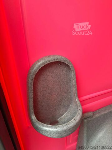 Contenedor de baño GLOBAL Toiletcabine kopen ROZE/GRIJS