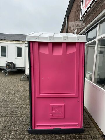 Contenedor de baño GLOBAL Toiletcabine kopen ROZE/GRIJS