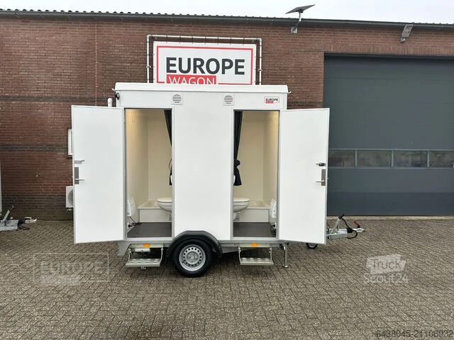 Contenedor de baño EASYWAGON Dubbele mobiele badkamer ACTIEPRIJS