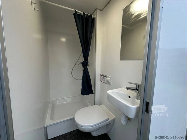 Contenedor de baño EASYWAGON Dubbele mobiele badkamer ACTIEPRIJS