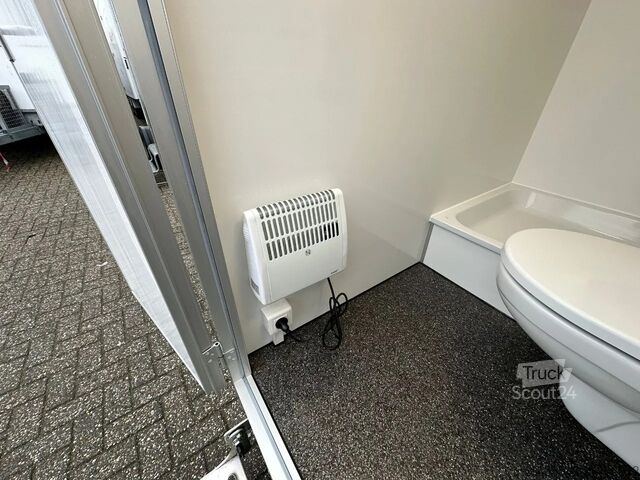 Contenedor de baño EASYWAGON Dubbele mobiele badkamer ACTIEPRIJS