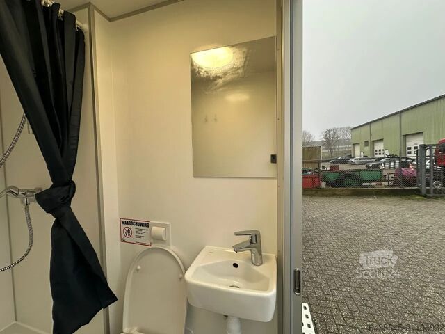 Contenedor de baño EASYWAGON Dubbele mobiele badkamer ACTIEPRIJS