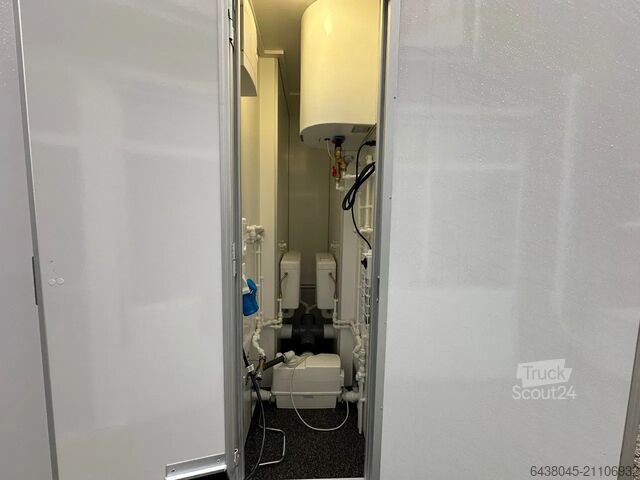 Contenedor de baño EASYWAGON Dubbele mobiele badkamer ACTIEPRIJS