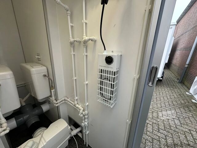 Contenedor de baño EASYWAGON Dubbele mobiele badkamer ACTIEPRIJS