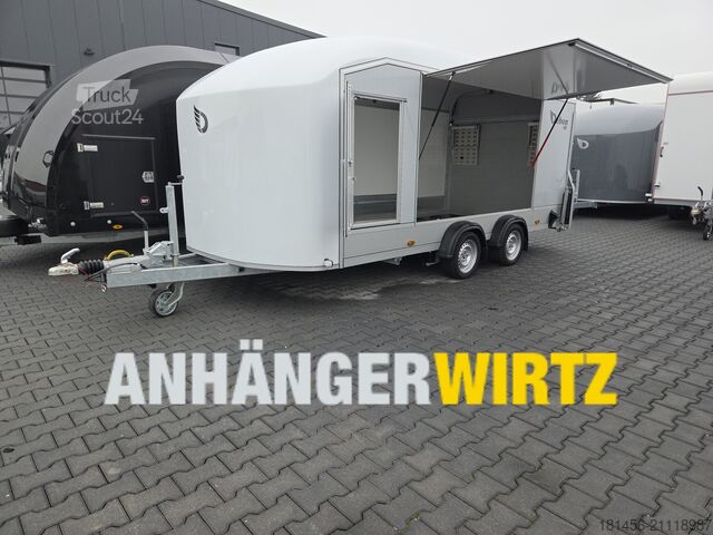 Autodraagwagen Debon C1000 Car Transport Schienen Flügeltürer