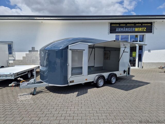 Koffer aanhanger Debon Roadster 1000 irongrey neuestes Modell