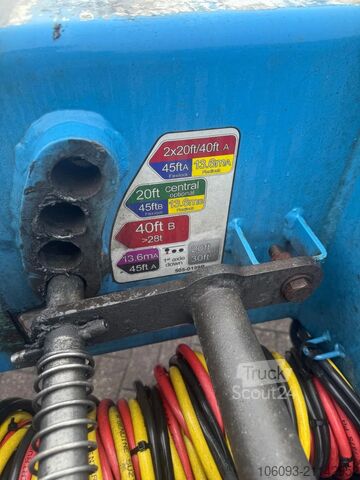 Μεταφορά εμπορευματοκιβωτίων D-TEC Multifunctioneel.   APK  1-2026   20-30-40-45 H...