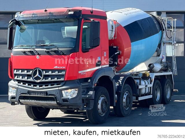 Betonmischer LKW MERCEDES-BENZ 3540B 8x4 Putzmeister 10cbm/big axle