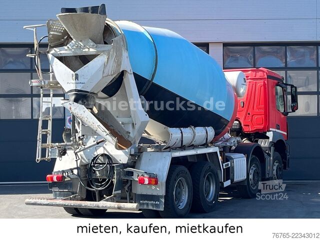 Betonmischer LKW MERCEDES-BENZ 3540B 8x4 Putzmeister 10cbm/big axle