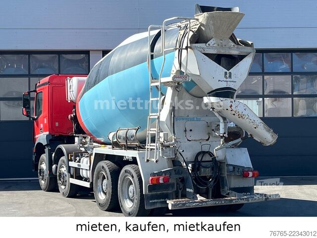 Betonmischer LKW MERCEDES-BENZ 3540B 8x4 Putzmeister 10cbm/big axle